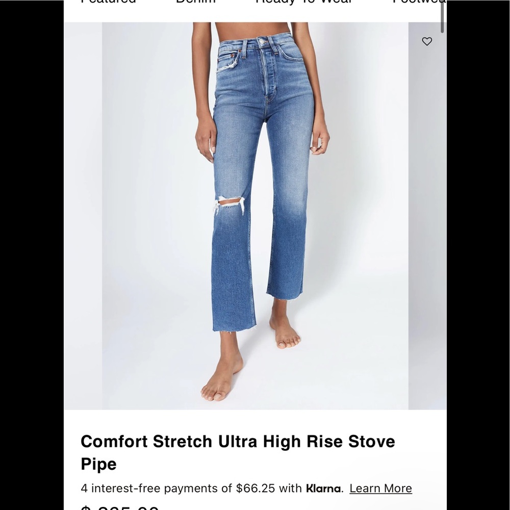 Redone jeans